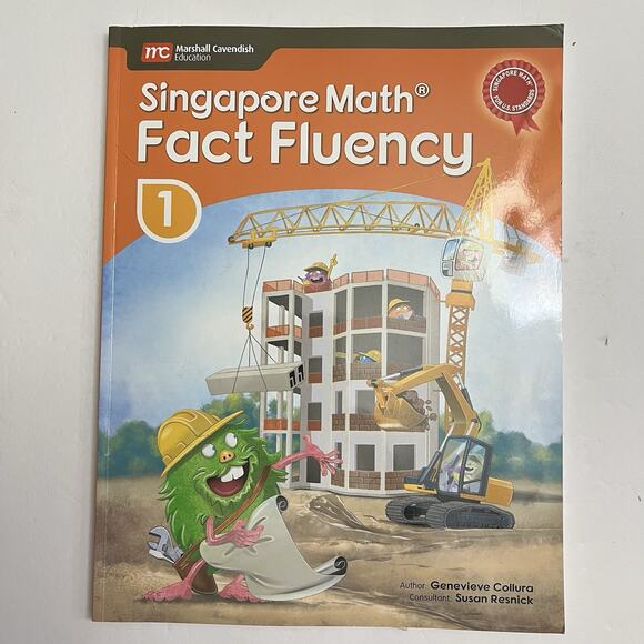 Singapore Math Fact Fluency 1 from Marshall Cavendish Education Paperback - Picture 1 of 10